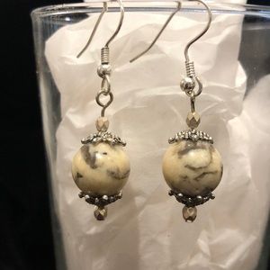 Natural stone earrings